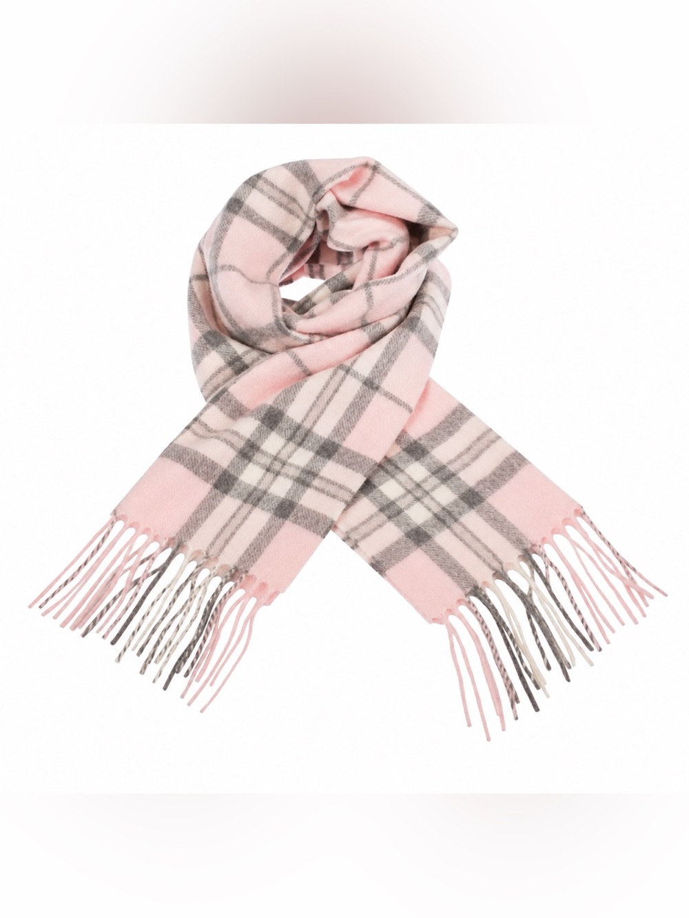 Edinburgh | ladies cashmere fringe scarf